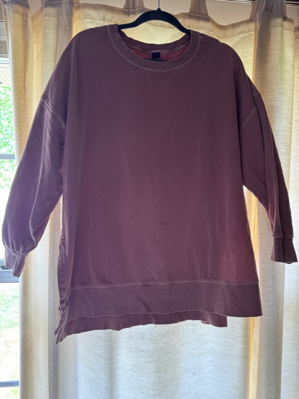Old Navy Mauve Oversized Sweatshirt